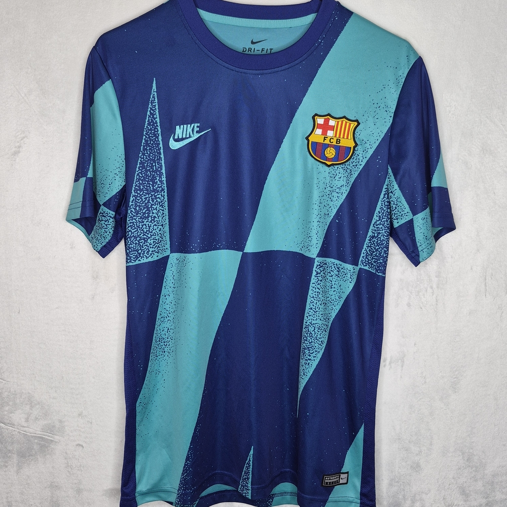 Nike FC Barcelona 2019-20 Pre Match Training Jersey Shirt Size Medium